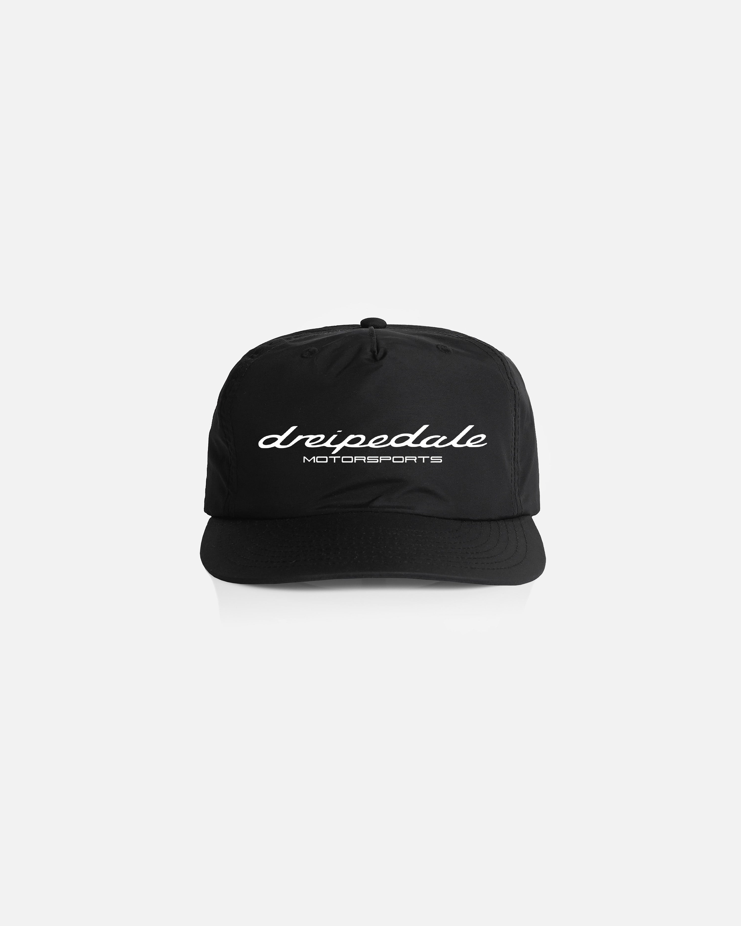 TEAM LOGO NYLON HAT BLACK